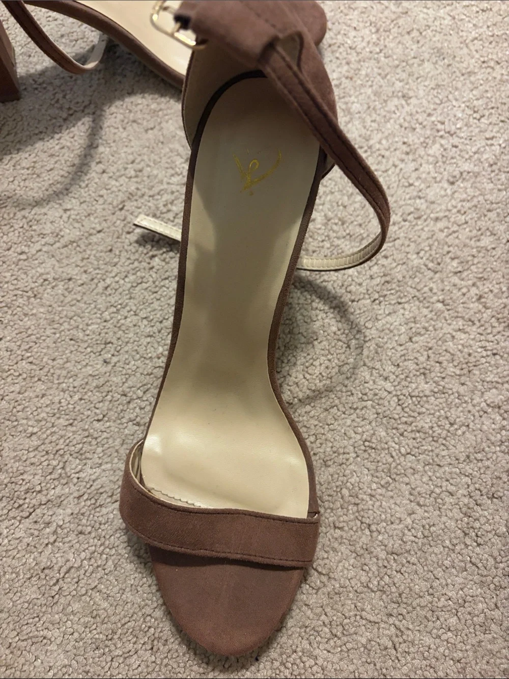 Women's Mauve Suede Slingback Heels - Elegant Everyday Style